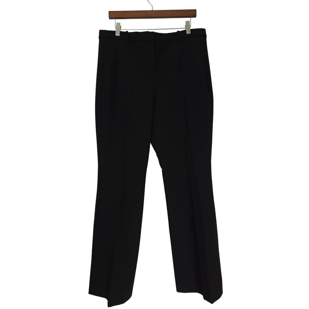 J. Crew Kaya Pants Four‎ Season Stretch Women 14T Black NWT $148 CP438